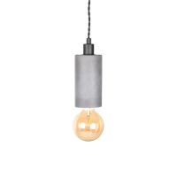 Label51 Fresco hanglamp 1L 8x8 cm beton grijs