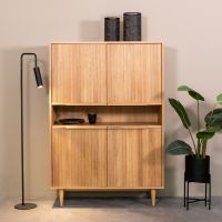 Label51 Jule wandkast 110x49x158 cm - naturel