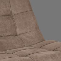 Alvar fauteuil micro suede - taupe