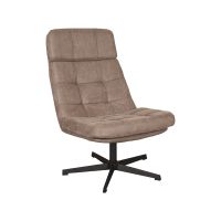 Alvar fauteuil micro suede - taupe