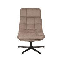 Alvar fauteuil micro suede - taupe