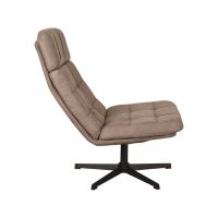 Alvar fauteuil micro suede - taupe