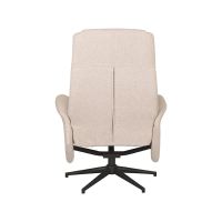 Label51 Bergen draaibare fauteuil bouclé - naturel