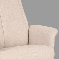 Label51 Bergen draaibare fauteuil bouclé - naturel