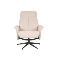 Label51 Bergen draaibare fauteuil bouclé - naturel