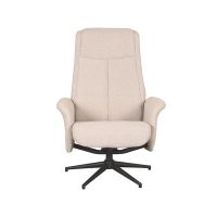 Label51 Bergen draaibare fauteuil bouclé - naturel