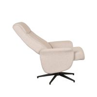 Label51 Bergen draaibare fauteuil bouclé - naturel