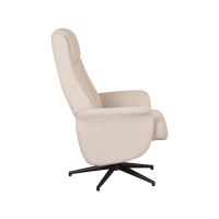 Label51 Bergen draaibare fauteuil bouclé - naturel