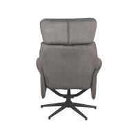 Label51 Verdal fauteuil cosmo + hocker - antraciet