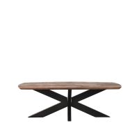 Label51 Zane salontafel 120x56x40 cm - espressso mangohout