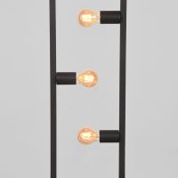 Quadrato vloerlamp 35x25x160 cm metaal zwart