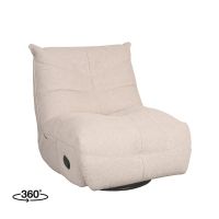 Label51 Take it easy fauteuil bouclé - naturel