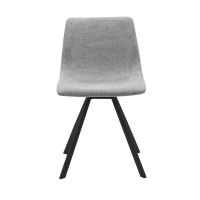 Nordic Home Ronan eetkamerstoel stof - lichtgrijs