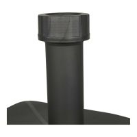 Parasolvoet kunststof vulbaar donkergrijs 40 kg