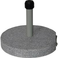Parasolvoet rond graniet 40 kg