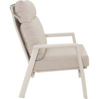 Ohio loungestoel - creme