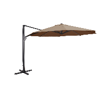 Zweefparasol Taurus Ø3,5mtr - taupe