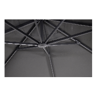 Zweefparasol Taurus 3x3mtr - grijs