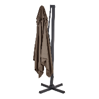 Zweefparasol Taurus 3x4mtr - taupe