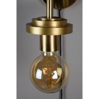 Dutchbone Adan wandlamp - messing