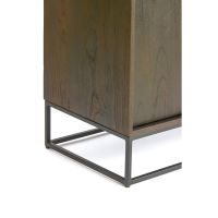 Light & Living Lilian stellingkast 75x40x200 cm - donkerbruin