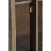 Lilian wandkast 75x40x200 cm - donkerbruin