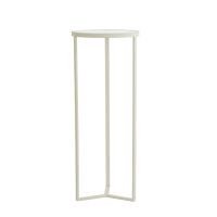Retiro pilaar Ø40x100 cm - rib glas/crème