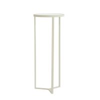 Retiro pilaar Ø40x100 cm - rib glas/crème
