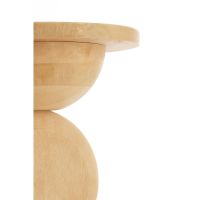 Light & Living Mirto bijzettafel ø40 cm hout - mat naturel