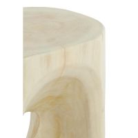 Morilo bijzettafel 35x29x46 cm hout - licht naturel