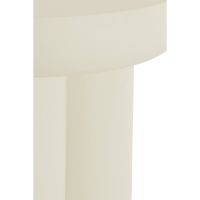 Mizuho bijzettafel Ø50x47 cm - crème