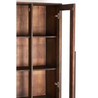 Light & Living Lilian wandkast half open 75x40x200 cm hout - bruin