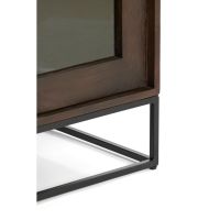 Light & Living Lilian wandkast half open 75x40x200 cm hout - bruin