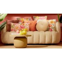 Light & Living Tigran salontafel ø59x35,5 cm - mat zand