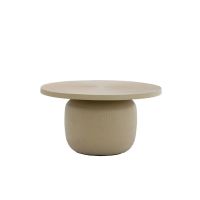 Light & Living Tigran salontafel ø75,5x41,5 cm - mat zand