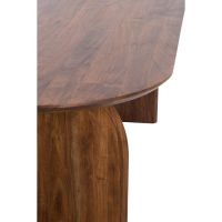 Indore eettafel 220x100x75 cm acacia hout - donkerbruin