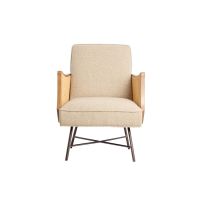 Light & Living Fiora fauteuil rotan - beige+naturel