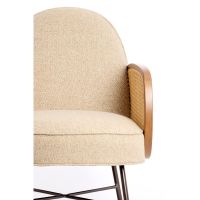 Fienne fauteuil rotan - beige+naturel