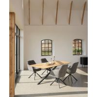 Nordic Home Lenard eettafel 100x200 cm - naturel