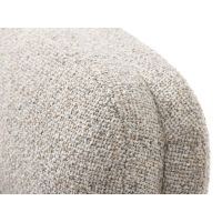 Nordic Home Khan fauteuil met voetensteun - off white