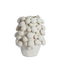 Light & Living Plentzia vaas deco Ø33,5x46 cm - mat crème