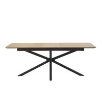 Marcie uitschuifbare eettafel 90x160-200 cm - naturel