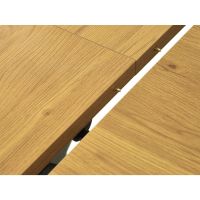 Marcie uitschuifbare eettafel 90x160-200 cm - naturel