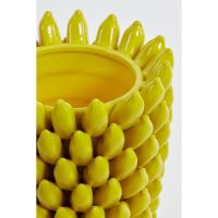 Light & Living Zita vaas keramiek Ø25x45 cm - geel - OUTLET B