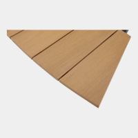 Arezzo picknickset driehoek polywood teaklook van het woonmerk Les