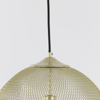 Moroc hanglamp Ø40x45 cm metaal goud van het woonmerk Light&Living
