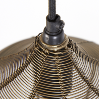 Alvaro hanglamp 5L antiek brons  van het woonmerk Light&Living