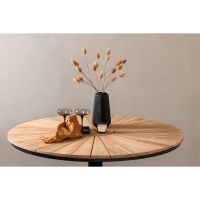 Ilias ronde tuintafel - ø120 cm - naturel