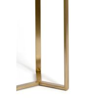 Light & Living Retiro pilaar Ø40x101 cm - glas bruin/licht goud