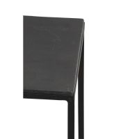 Boca sidetable set van 2 - antiek mat zwart